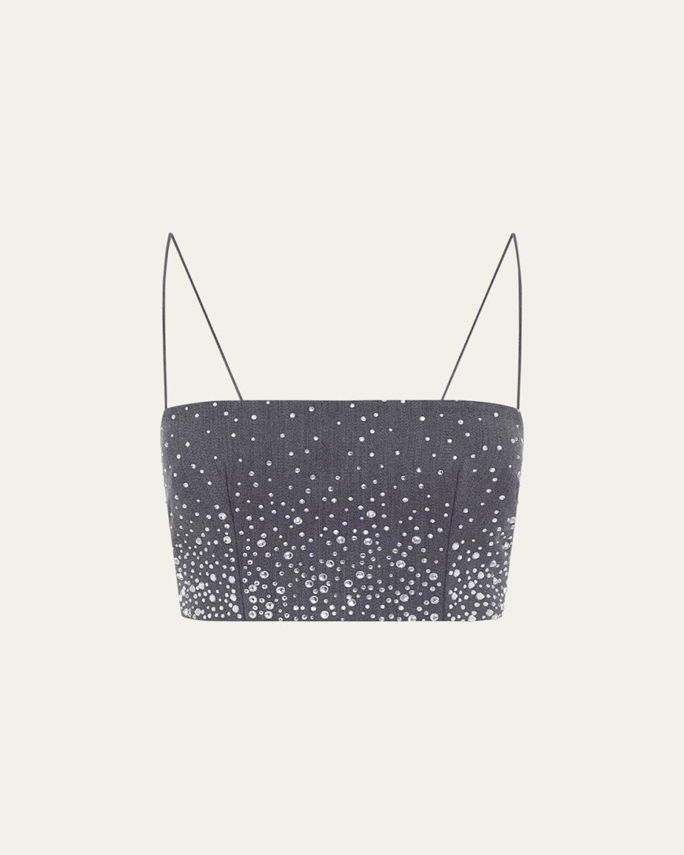 Degrade Crystal Suiting Crop Top